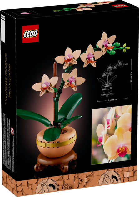 Конструктор LEGO Botanicals Маленька орхідея 274 елементи (10343) - зображення 1