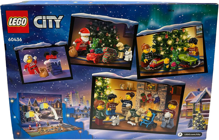 Zestaw klockow Lego City Kalendarz adwentowy na 2024 rok 195 elementow (60436) (955555907054223) - Outlet - obraz 2