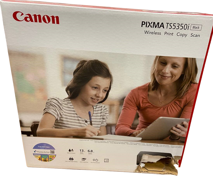 Urzadzenie wielofunkcyjne Canon PIXMA TS5350i Black (4462C086) (KRAG31973) - Outlet - obraz 2