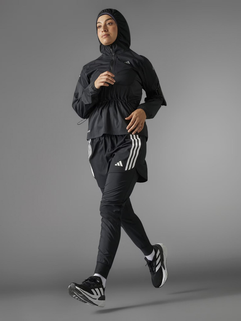 お客 Спортивная ветровка для бега с капюшоном женская Adidas