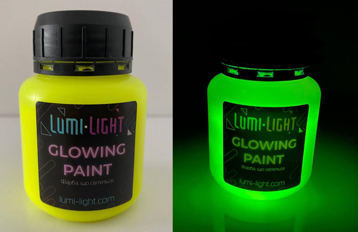 Краска светящаяся в темноте для дорожной разметки Lumi-Light 500 мл ...