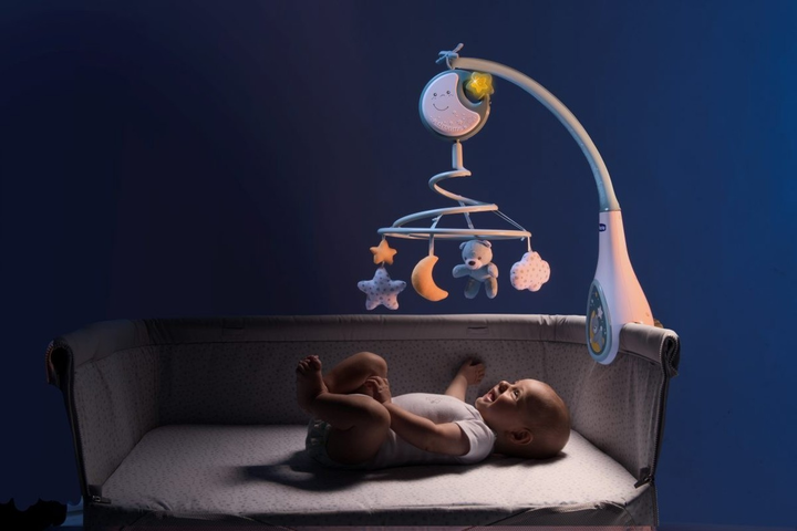 Мобіль на ліжечко 3в1 Chicco Next2Dreams Блакитний (8058664089772) - зображення 11