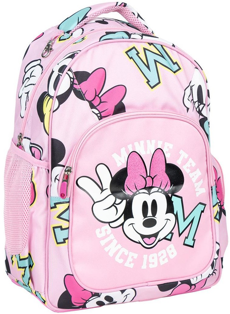 Рюкзак шкільний Cerda Disney Minnie 42 см Pink (8445484372113) - зображення 1