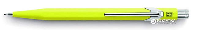 Карандаш чернографитный механический Caran d'Ache 844 0.7 мм Желтый корпус (7610186025334) - Фото 2 Карандаш чернографитный механический Caran d'Ache 844 0.7 мм Желтый корпус (7610186025334) - изображение 2