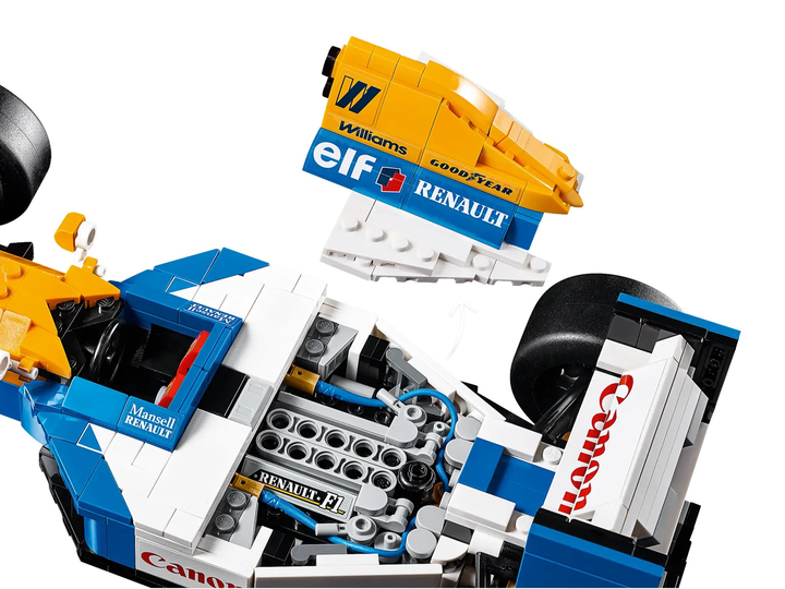 Конструктор LEGO Icons Williams Racing FW14B і Найджел Менселл 799 елементів (10353) - зображення 6