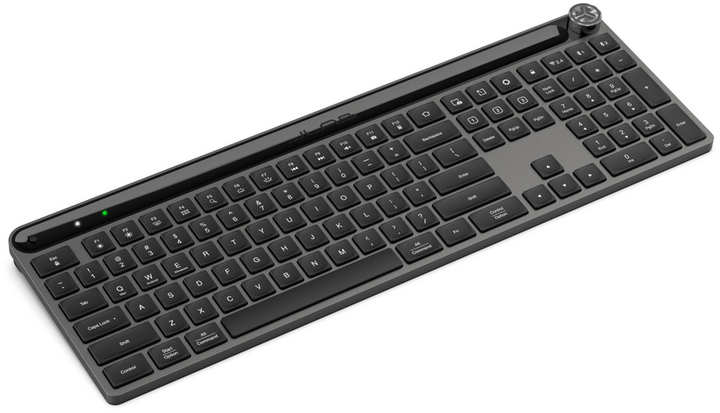 Бездротова клавіатура JLab Epic Bluetooth/Wireless Black (IEUKEPICKEYRBLK - зображення 3