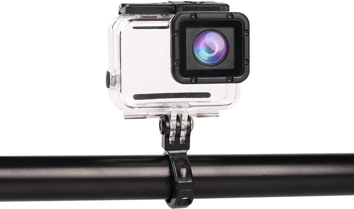 Алюмінієвий тримач Hurtel для кріплення камери GoPro чорний (9145576282779) - зображення 6