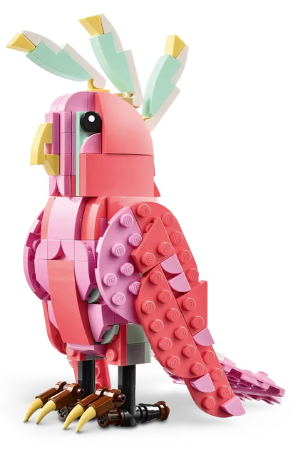 Конструктор LEGO Creator 3 в 1 Дикі тварини: Рожевий фламінго 288 елементів (31170) - зображення 6