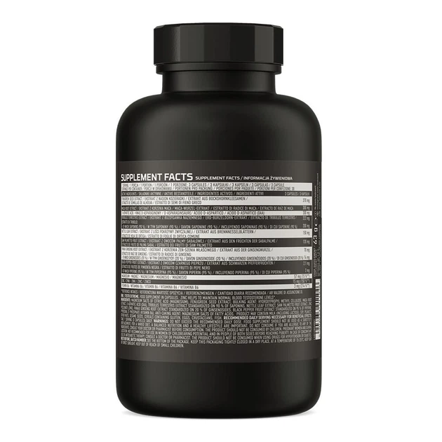 Стимулятор тестостерона OstroVit Testo Extreme, 90 капсул - изображение 2