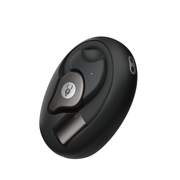 Спортивные Bluetooth наушники Sabbat Q12 Ink Black открытого типа (Черный) - изображение 7
