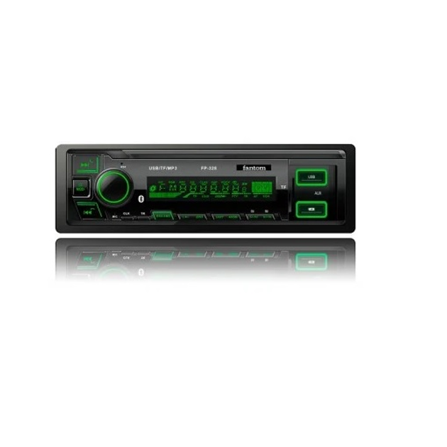 Автомагнитола 1DIN 4x50W с монохромным дисплеем FANTOM, FP-328 - изображение 1