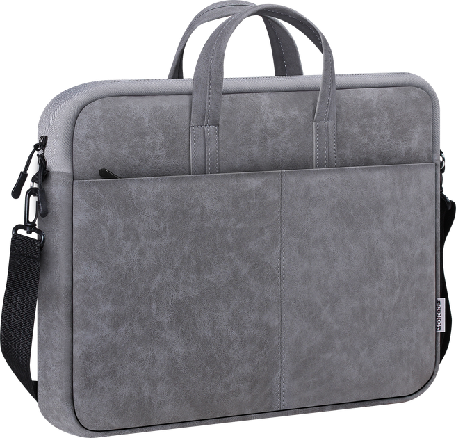 Сумка для ноутбука Defender Solid 15.6" Grey (4745090824223) - зображення 1