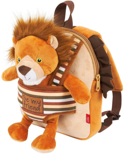 Plecak szkolny Perletti Lenny Lion Reversible Backpack 25 cm (8015831130750) - obraz 2