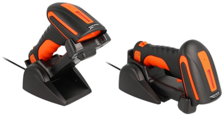 Skaner kodów kreskowych Delock 1D/2D 2.4 GHz, Bluetooth, USB (4043619905560) - obraz 3