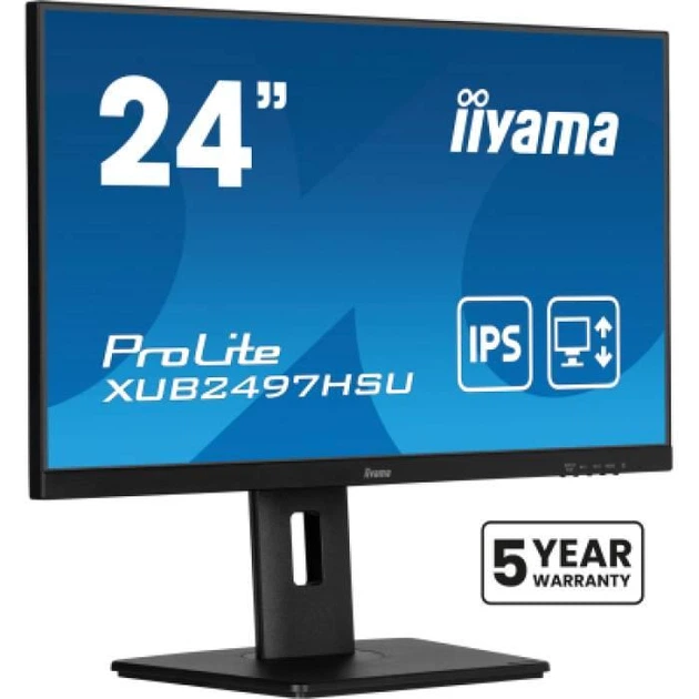 Монітор iiyama XUB2497HSU-B2 - зображення 3
