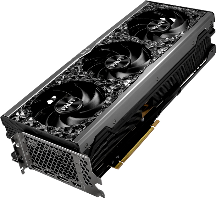 Видеокарта Palit PCI-Ex GeForce RTX 4070 Ti Super GameRock OmniBlack 16GB GDDR6X (256bit) (2610/21000) (1 x HDMI, 3 x DisplayPort) (NED47TS019T2-1020Q) - изображение 5