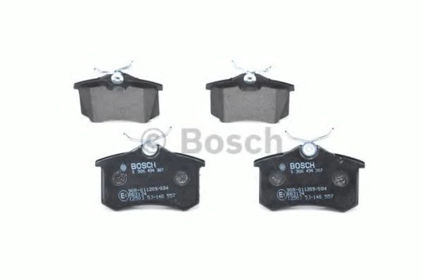 Дисковые тормозные колодки Bosch (0 986 494 387) - изображение 4