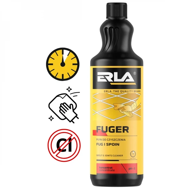 Очищувач для швів та щілин ERLA Fuger концентрат 1 л (R1051) - Фото 2 Очищувач для швів та щілин ERLA Fuger концентрат 1 л (R1051) - зображення 2