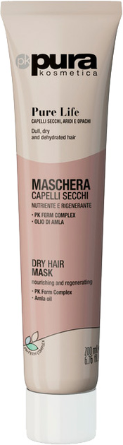 Маска для волос Pura Kosmetica Pure Life Restorative Mask Восстанавливающая 200 мл (8021694049382) - изображение 1