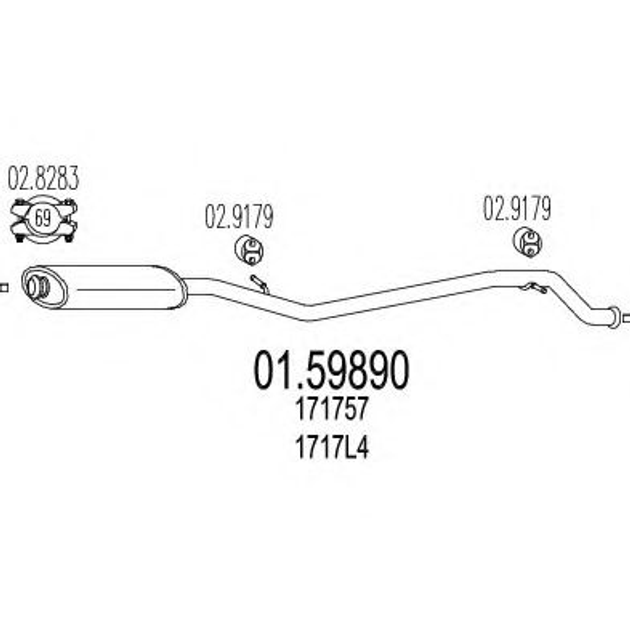 Резонатор MTS (0159890) - зображення 1