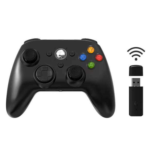 Беспроводной геймпад, джойстик Data frog T360 (Bluetooth, Type-C, двойная вибрация, Turbo режим) - изображение 2