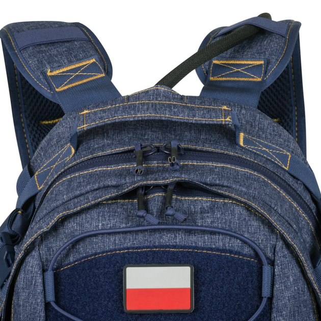 Рюкзак EDC 21л Helikon-Tex Backpack - Nylon Polyester Blend - Melange Grey - Фото 10 Рюкзак EDC 21л Helikon-Tex Backpack - Nylon Polyester Blend - Melange Grey - зображення 10