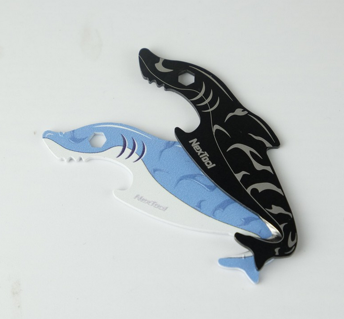 Міні-Мультитул NexTool EDC box cutter Shark KT5521Blue - изображение 7