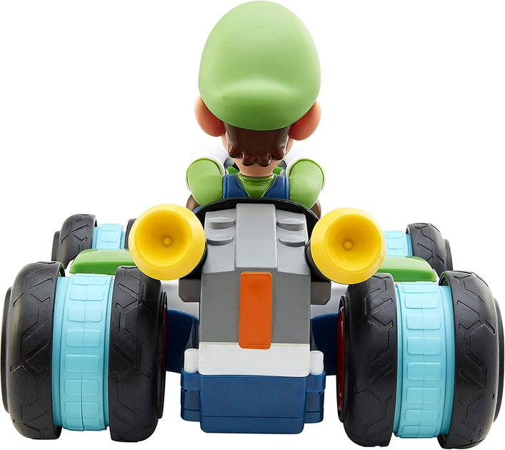 Машинка на радіокеруванні Jakks Pacific Nintendo Mario Kart 8 Luigi Mini RC Racer (0039897089881) - зображення 3