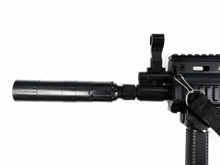 Дитячий іграшковий автомат на орбізах Орбіган SCAR Чорний гідрогелевими кулями Гель бластер акумуляторний + 5000 орбізів - зображення 4