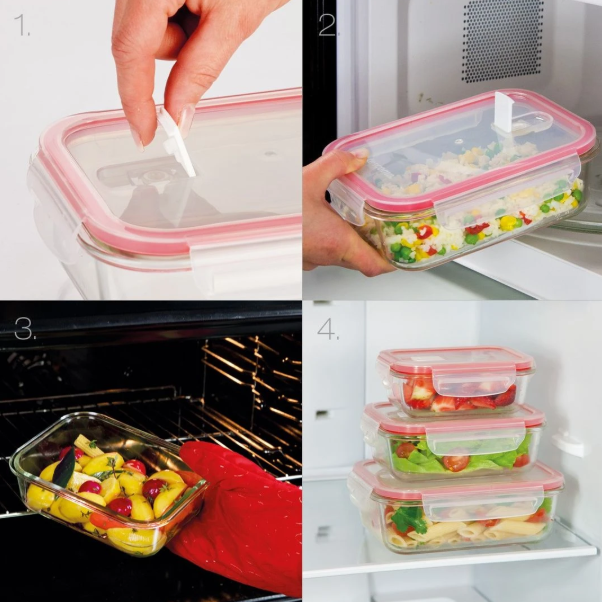 Контейнер Tescoma Freshbox Glass 0.4 л (892170) - Фото 3 Контейнер Tescoma Freshbox Glass 0.4 л (892170) - изображение 3