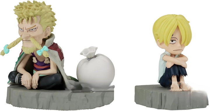 Figurka Banpresto One Piece - Sanji & Zeff - Figure WCF-Log Stories 6 cm (4983164889000) - obraz 1