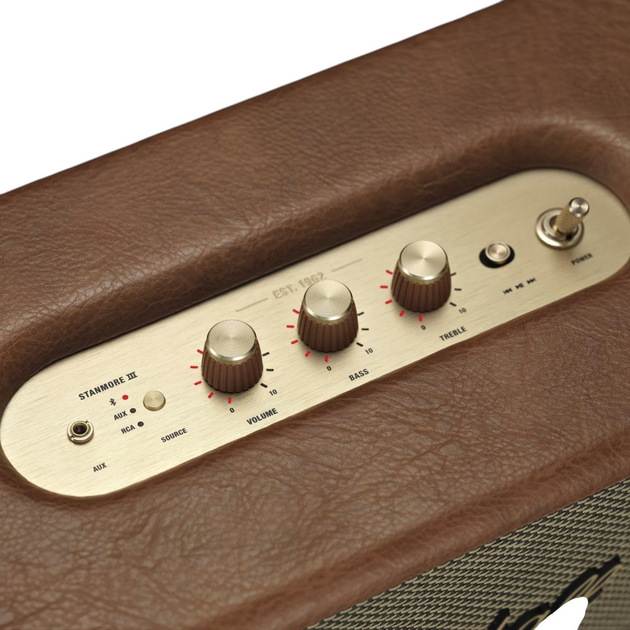 Акустична система Marshall Louder Speaker Stanmore III Bluetooth Brown (7340055387255) - зображення 5