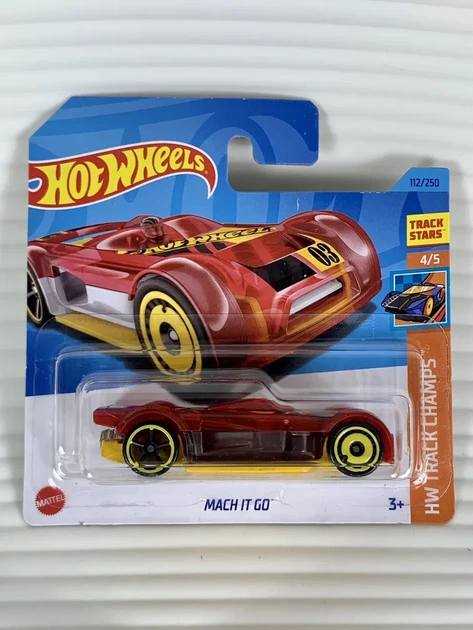 Машинка Хот Вілс 1:64 Mach It Go колекція HW TRACK CHAMPS Hot Wheels Mattel HKK40 - Фото 2 Машинка Хот Вілс 1:64 Mach It Go колекція HW TRACK CHAMPS Hot Wheels Mattel HKK40 - зображення 2