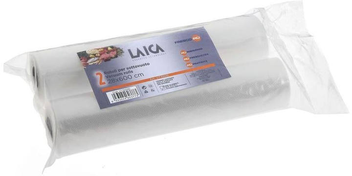 Змінна плівка до вакуумного пакувальника Laica 2 шт. VT3509 (8033224603773) - зображення 1