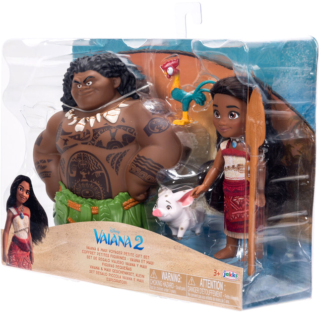 Zestaw lalek Jakks Pacific Disney Vaiana Moana 2 Vaiana & Maui (192995237551) - obraz 2