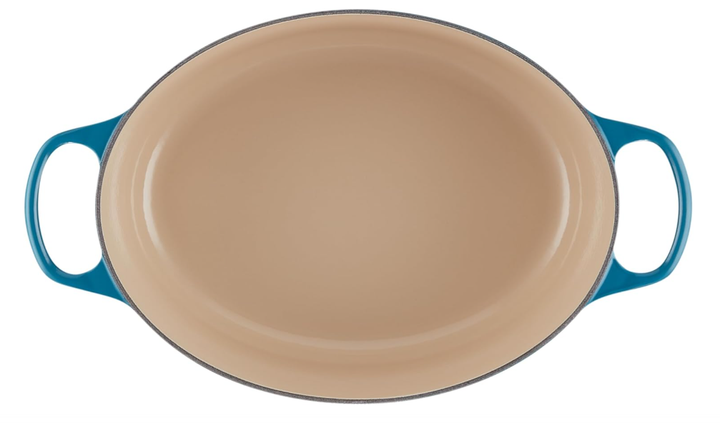 Кастрюля жаростойкая Le Creuset Signature бирюзовая 31 см (0024147294177) - изображение 4