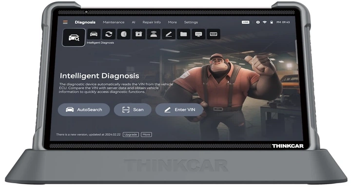 Мультимарочный сканер Thinkcar Thinktool Expert 399 (810094613372) - изображение 3