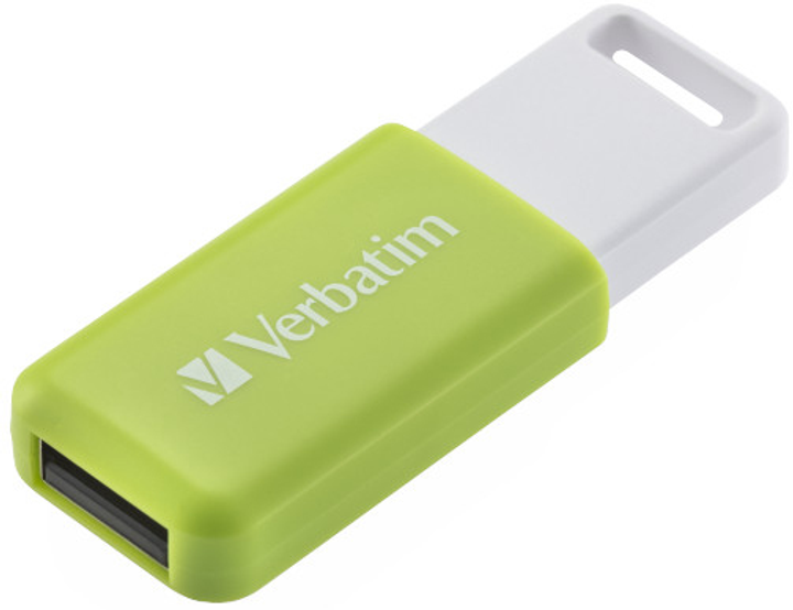 Флеш пам'ять USB Verbatim DataBar 32GB USB 2.0 Green (49454) - зображення 3