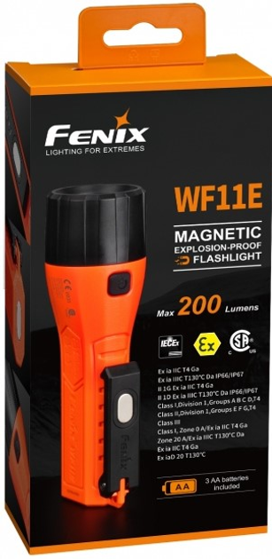 Ліхтар Fenix WF11E 200 лм Orange (6942870308555) - зображення 11