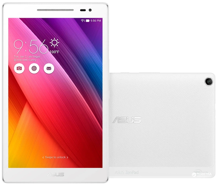 Планшет Asus ZenPad 8.0 2/16GB Pearl White (Z380M-6B028A) – фото Планшет Asus ZenPad 8.0 2/16GB Pearl White (Z380M-6B028A) – фото