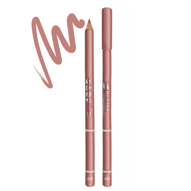 Олівець для губ Parisa Cosmetics Lip Professional Pencil № 425 - Фото 1 Олівець для губ Parisa Cosmetics Lip Professional Pencil № 425 - зображення 1