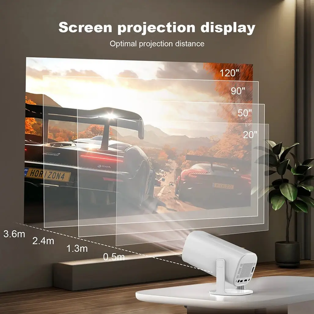 Проєктор смарт, ігрова приставка Android 11 4K UHD з 2 джойстиками 64Gb R30 Max - изображение 10