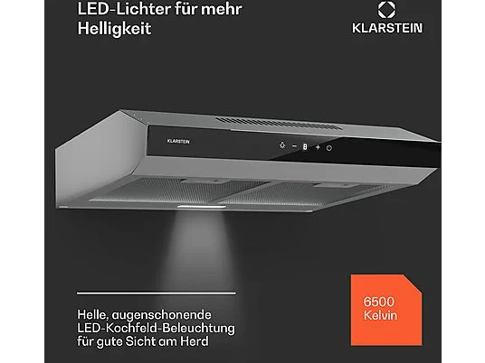 Кухонная вытяжка Klarstein Contempo Neo 60 Серый Б/У - изображение 2