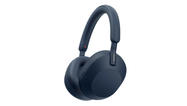 Навушники Бездротовий Sony WH-1000XM4 Midnight Blue - зображення 3