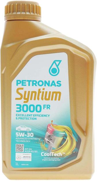Моторное масло Petronas SYNTIUM 3000 FR 5W-30 WSS-M2C 913-C/913-D ...