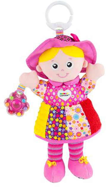 Zabawka zawieszka Lamaze Lalka Emily z grzechotką (L27026) (0796714270265) - obraz 2