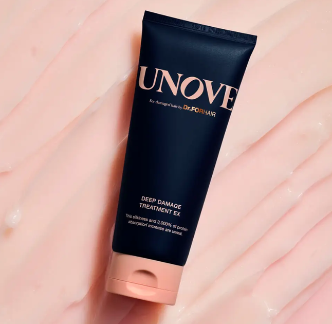 Протеїнова маска для пошкодженого волосся UNOVE Deep Damage Treatment EX 207ml - зображення 3