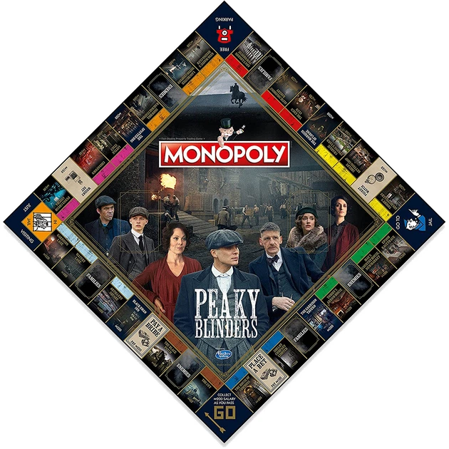 Gra planszowa Winning Moves Monopoly: Peaky Blinders Gangsterzy z Birmingham (Wersja angielska) (WM01739-EN1-6) (5036905044837) - obraz 2