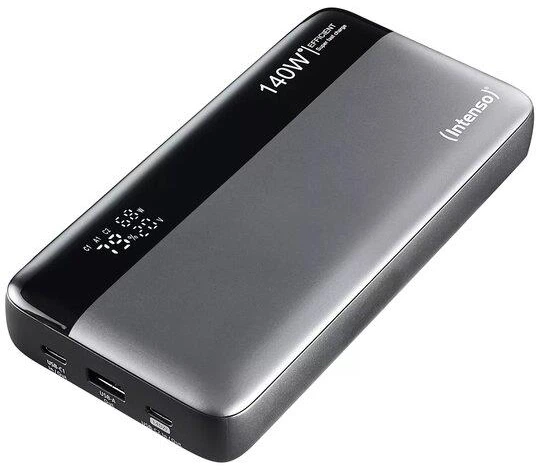 УМБ Intenso HE25000 25000 mAh 140W PD+QC3.0 Gray/Black (7350060) - зображення 2