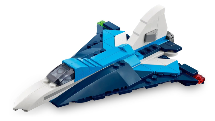 Zestaw klocków LEGO Creator 3 w 1 Statek powietrzny: Samolot wyścigowy 178 elementów (31160) - obraz 5
